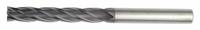 WIDIA HANITA Square End Mill: Carbide, TiAlN Coated, 4 Flute, 25 mm Mill Dia, 62 mm LOC, 140 mm OAL (MPN 401425008RT)