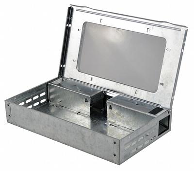 APPROVED VENDOR Mouse Trap: Snap Trap, 2 in Overall Ht, 6 1/2 in Overall Wd, Metal/Plastic - Rodent Traps