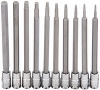 WESTWARD Socket Bit Set: 1 - 25 Pieces, 1/4 in Drive Size, 7 Pieces, 4 3/4 in Overall Lg, SAE (MPN 54TL91). Key specifications — attr1216280: Fixed Insert; attr1216283: WESTWARD; attr1225718: 1/4 in to 9/64 in; attr1227491: 1/4 in.