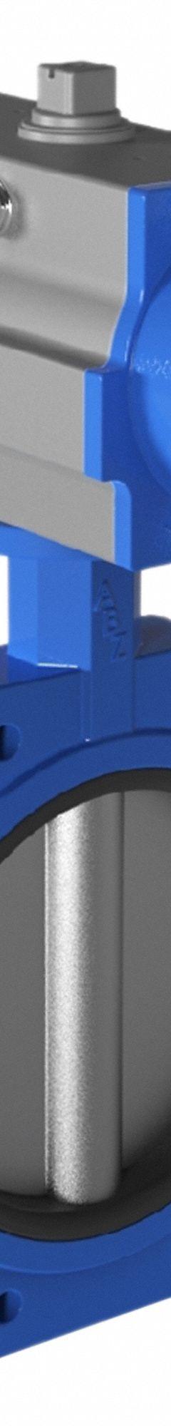 ABZ VALVES Pneumatically Actuated Butterfly Valve: For HVAC/Wastewater/Water Media, Air to Air, Lug (MPN 5350038740). Key specifications — Brand: ABZ VALVES; Pilot Solenoid Voltage: Not Included.