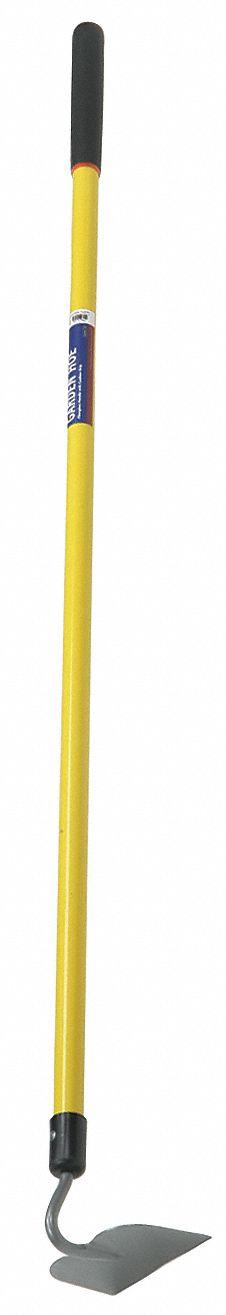 ABILITY ONE Garden Hoe: Steel Blade, 5 1/4 in Blade Wd, 6 in Blade Lg, Straight Handle Type (MPN 3750-01-611-7559). Key specifications — attr979254: Steel; attr979256: ABILITY ONE.