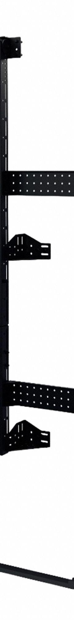 MILWAUKEE PACKOUT Rack frame: 27 5/16 in W x 21 in D x 70 in H, Steel, Black, 0 Shelves (MPN 48-21-8010). Key specifications — attr1120130: MILWAUKEE; attr1120217: Steel; attr1120218: Black.