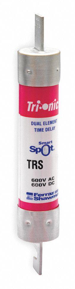 MERSEN Fuse: Class RK5, TRS-RID Series, Time-Delay, 200 A, 600 V AC, 600 V DC - Time-Delay Blade Fuses