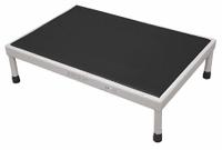 COTTERMAN Work Platform: 8 in Platform Ht - Max, 19 in Platform Wd, 48 in Platform Dp, Aluminum (MPN 1AAWP1948A8 A5-8 B1 P1). Key specifications — Brand: COTTERMAN; Color: Silver; Tread Type: Antifatigue Mat.