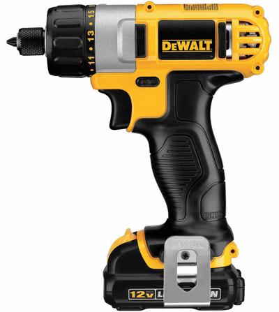 DEWALT Screwdriver Kit: 1/4 in Drive Size, 160 in-lb, 160 in-lb Torque - Max, Brushed - DEWALT Cordless Screwdrivers & Screw Guns