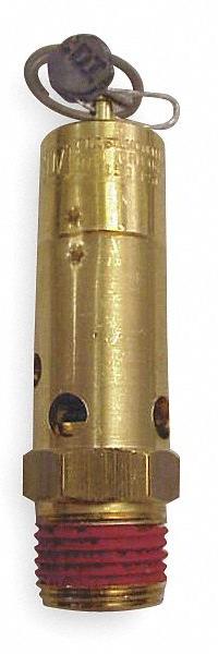 CONTROL DEVICES Air Safety Valve: Soft Seat, 1/2 in (M)NPT Inlet (In.), 150 psi Preset Setting (PSI) (MPN SF50-1A150). Key specifications — attr291993: Soft Seat; attr291998: Brass; attr292001: Silicone; attr292007: Lead; attr292009: Brass; attr294753: CONTROL DEVICES.
