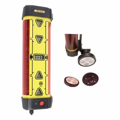 LEICA Laser Receiver Kit: Includes Batteries, NiMH, Red - Laser Level Receivers