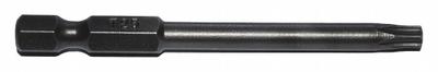 ZEPHYR Power Bit: Power Bit, T25 Bit Size, Imperial, Torx Head, T25 Bit Industry Size - Power Torx Bits