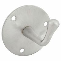 APPROVED VENDOR Bathroom Hook: 3 in x 3 in x 2 7/8 in, Stainless Steel, Satin, Mounting Screws (MPN 1ECL8). Key specifications — Brand: APPROVED VENDOR; Material: Stainless Steel.