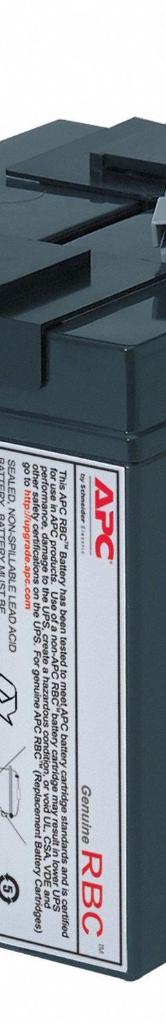 APC BY SCHNEIDER ELECTRIC UPS Replacement Battery: 12 V DC Volt, 17 Ah Battery Capacity (MPN RBC7). Key specifications — Battery Connection: Detachable Cable; Compatible with Manufacturer Model Number: SU700XLINET.