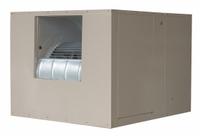 MASTERCOOL Ducted Evaporative Cooler: 2,200 sq ft, 34 5/8 in x 42 in x 52 in, 12 in Pad Thick (MPN 2YAE7-4UE42-3X276). Key specifications — Brand: MASTERCOOL; Evaporative Cooler Voltage: 115V AC; Includes Drive Package: Drive Package Included; Drive Package Installation: Assembly Required.