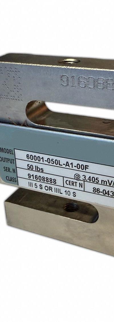 B-TEK Load Cell: 551 lbf Load Cell Capacity - S Beam Load Cells