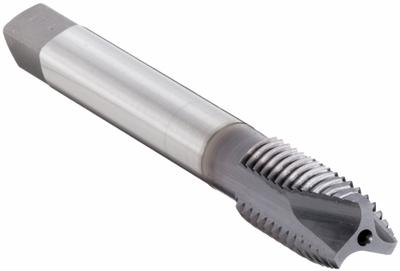 OSG Spiral Point Tap: M7x1 Metric, D11, 3 Flute, Plug Chamfer - Oversized Spiral-Point Taps
