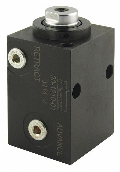 VEKTEK Block Body Hydraulic Cylinder: Double Acting, 3,900 lbf Nominal Capacity - Block Body Hydraulic Cylinders