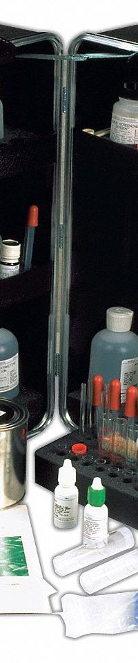 LAMOTTE Soil Fertility Testing Kit: 3.8 pH Measurable pH - Min, 9.6 pH Measurable pH - Max (MPN 5010-01). Key specifications — Brand: LAMOTTE; Product Type: Soil Fertility Test Kit.