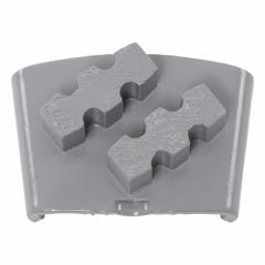 HUSQVARNA Grinding Tool: Extra Soft, 30 Grit, Gray, 2 Segments, Clockwise/Counterclockwise, Metal (MPN ELITE-GRIND EZ XS30 DS). Key specifications — attr81237: Gray; attr81244: Metal; attr122184: Grinding Tool; attr122180: Extra Soft Concrete; attr81239: 970603501; attr81227: HUSQVARNA.