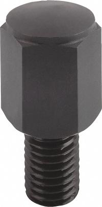 KIPP Positioning Foot w/Convex Face: External Threads, Spherical, Steel, M20 Thread Size (MPN K0299.320040). Key specifications — attr648515: KIPP.