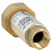 WATTS Dual Check Valve: LF7R, 1/2 in Pipe Size, FNPT x FNPT, 15.5 gpm Flow Rate, 3.63 in Overall Lg (MPN LF7RU2-2). Key specifications — Brand: WATTS; Connection Type: FNPT x FNPT.