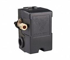 PHOENIX Air Compressor Switch: Std, 20 psi – 100 psi, 1/4" FNPT, 70 psi / 100 psi ON/OFF (MPN 69MB6LY). Key specifications — attr1027655: Diaphragm; attr434202: PHOENIX; attr1027685: 1/4" FNPT; attr1027686: Standard; attr1027690: Auto/Off.