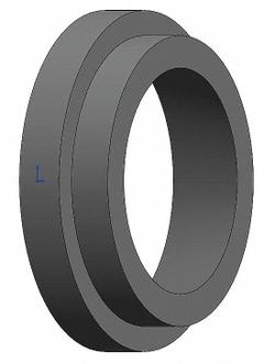 Cam and Groove Gasket: 1/2 in For Coupling Size, Black, 7/8 in Outside Dia, Flat, 0.25 in Thick (MPN 4P-SKIT). Key specifications — Color: Black; Color Code Stripe: None; Metal Detectable: No; Gasket Material: Nitrile; Brand: DIXON VALVE & COUPLING.