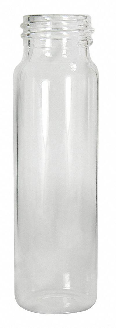 QORPAK Vial: 40 mL, No Closure, 27.75 mm Body Dia, Square, 24-400 mm Screw Closure Size - Glass Sample Vials