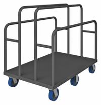 APPROVED VENDOR Panel Truck: 3,600 lb, Gray, 48 in L x 30 in W x 45 in H Deck, 9 1/8 in Deck Ht (MPN PM6W-3048-6PU-95). Key specifications — Color: Gray; Caster/Wheel Configuration: (4) Swivel; Brand: APPROVED VENDOR.