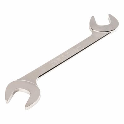 TEKTON Open End Wrench: Chromium Molybdenum Steel, Satin, 32 mm Head Size - Metric, Double End, Open End Wrenches