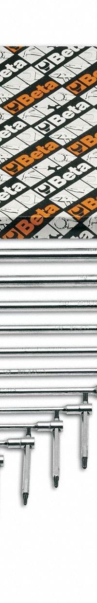 BETA Torx Key Set: Long, 13 Pieces, T10/T15/T20/T25/T27/T30/T40/T45/T50/T6/T7/T8/T9 Tip Size, Box (MPN 951 TX/S13). Key specifications — attr1205450: BETA; attr1205441: Chrome.