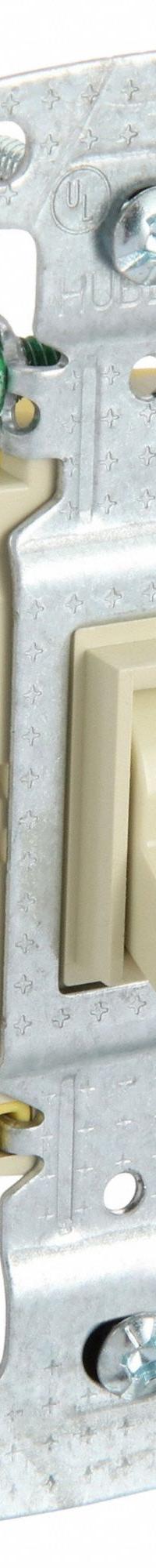BRYANT Wall Switch: Toggle Switch, 3-Way, Maintained, Ivory, 120V AC, 15 A (MPN RS315I). Key specifications — Illuminated: No.