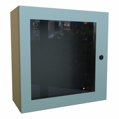 HAMMOND Electrical Enclosure: Steel, 20 in x 20 in x 8 in, NEMA 12/3R/4 - Steel Washdown Enclosures