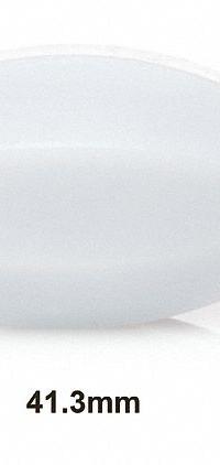 Stirring Bar: Egg, Alnico, 41.3 mm Overall Lg, 19 mm Dia, Autoclavable, White (MPN F37130-0158). Key specifications — Color: White; Brand: SP SCIENCEWARE; Product Type: Stirring Bar; Shape: Egg.