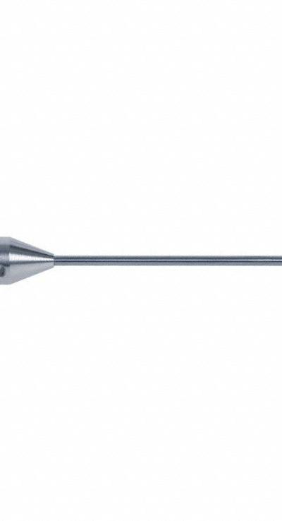 INSIZE M4 Stylus: CMM Straight Stylus, Ball, Straight, 0.24 in Ruby Ball Tip - Straight CMM Styli