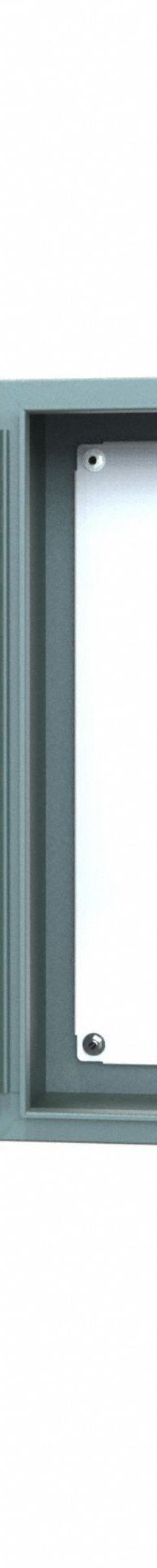 HAMMOND Electrical Enclosure: Steel, 30 in x 30 in x 12 in, NEMA 12/13, w/Panel, Solid Cover, Hinged (MPN 1418KK12). Key specifications — Brand: HAMMOND; Closure Method: Clamps; Knockouts: Not Included.