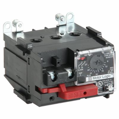 SQUARE D NEMA Overload Relay: Electronic Protection, 3 Poles, NEMA Size 1 - NEMA Electronic Overload Relays