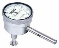 INSIZE Back Plunger Dial Indicator: 0 in to 0.2 in, Inch, Back Plunger, 0.001 in Accuracy (MPN 2320-02). Key specifications — attr1184168: 2320-02; attr1184178: 0-100; attr1184223: INSIZE; attr1200883: Back Plunger Dial Indicator; attr1184173: AGD 1; attr1184177: 0.001 in; attr1184208: Short Form Certificate Traceable to NIST.