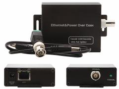 TRIPLETT PoC Transmitter: PoC Transmitter, 1 IP Camera Inputs, 48/57V DC, 48V DC, Rack, Metal, Black (MPN POC-1TYNPOE). Key specifications — Features: No Request of Any Configuration; Brand: TRIPLETT; Color: Black; Material: Metal; Maximum Input Voltage: 48/57V DC; Maximum Output Voltage: 48V DC; Mounting Location: Rack.