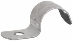 Conduit & Pipe Strap Clamp, One-Hole: 1 in Trade Size, 316 Stainless Steel, EMT (MPN S210001S00). Key specifications — Manufacturer Part Number: S210001S00; Compatible Conduit Trade Size: 1 in; Compatible Conduit Type: EMT; Compatible Nominal Conduit/Pipe Size: 1 in; Compatible Pipe Size: 1 in; Finish: Polished; Indoor/Outdoor Usage: Indoor/Outdoor; Material: 316 Stainless Steel.