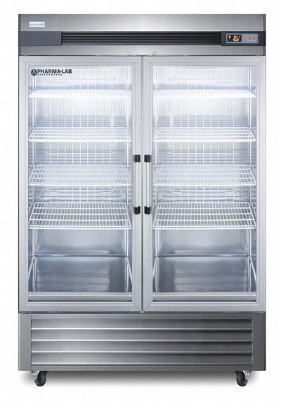ACCUCOLD Pharmacy Refrigerator: 49 cu ft, Upright, 2°C to 10°C, 31 in Overall Dp - Pharmacy & Vaccine Refrigerators