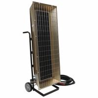 Portable Infrared Heater,480V AC (MPN P95-FSP-3). Key specifications — NEMA Plug Configuration: Hardwired; Heater Mounting Position: Vertical Burn; Includes: Electrical Enclosure; Phase: 3; Wattage Output: 9550 W; Voltage: 480V AC; Brand: FOSTORIA; Element Type: Flat Panel Emitter.