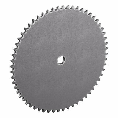 TRITAN Roller Chain Sprocket: No Hub, For Single Strands, 41, 60 Teeth, 9.554 in Pitch Dia - Size 41 Plain-Bore Roller Chain Sprockets