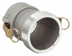 Cam and Groove Coupling: 3 in Coupling Size, 4 in Hose Fitting Size, 4 in -8 Thread Size, Nitrile (MPN 3040-B-AL). Key specifications — Thread Size: 4 in -8; Fitting Type: MNPT; Gasket Material: Nitrile; Brand: DIXON VALVE & COUPLING.