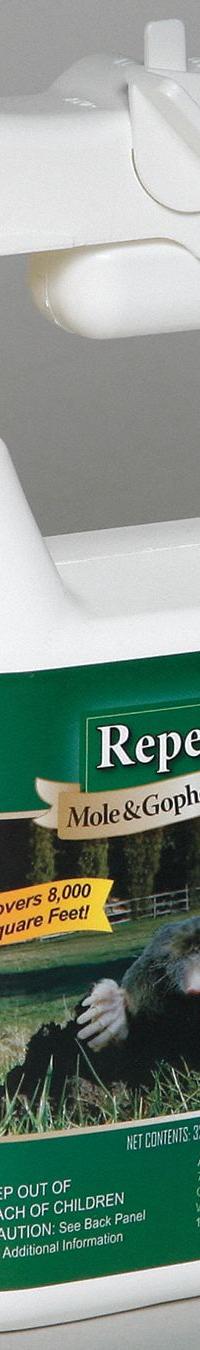 REPELLEX Mole/Gopher Repellent: Targets Moles/Rodents/Voles, Liquid Form (MPN 10505). Key specifications — Brand: REPELLEX; Targeted Animals: Moles; Form: Liquid.