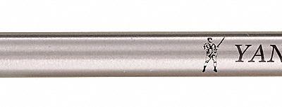 YANKEE Chucking Reamer: 0.0945 in Dia, Straight Flute, High Speed Steel - Straight-Flute High-Speed Steel Chucking Reamers