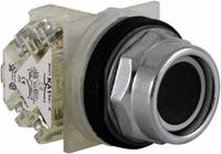 SCHNEIDER Extended Push Button Operator: Non-Illuminated, Extended Profile, Metallic, 30 mm, SPDT (MPN 9001KR2BH13). Key specifications — Brand: SCHNEIDER; Action: Momentary; Series: 9001K; Push Button Material Type: Metallic.