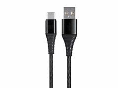 MONOPRICE USB Cable: Type C End 1, Type A End 2, Black, 6 ft Lg, 2.0 USB Specification, USB Cable (MPN 31204). Key specifications — End 1 Connection Type: Type C; Color: Black; Brand: MONOPRICE; Product Type: USB Cable; End 2 Connection Type: Type A.