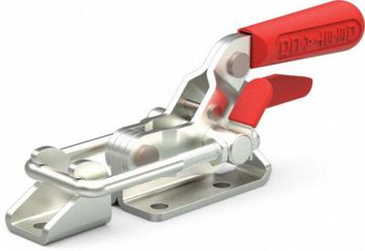 DE-STA-CO Latch Clamp: Horizontal, Includes Locking Handle - Horizontal U-Latch Toggle Clamps
