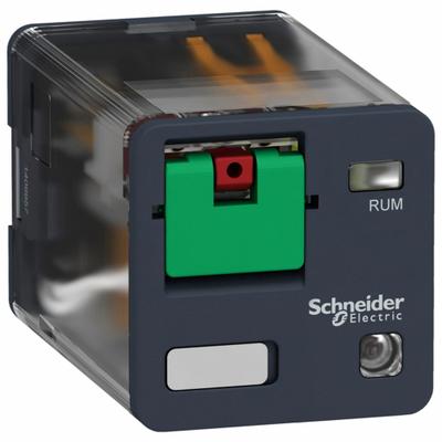 SCHNEIDER General Purpose Relay: Socket Mounted, 10 A Current Rating, 120V AC, 3PDT - Socket-Mounted Relays