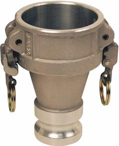 Cam and Groove Adapter: 100 psi Max. Working Pressure @ 70 F, 6 5/8 in Overall Lg, Nitrile (MPN ADA3020EZ). Key specifications — Fitting Type: Female Coupler x Male Adapter; Gasket Material: Nitrile; Brand: DIXON VALVE & COUPLING.