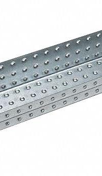 ALLIGATORBOARD Shelf: For Round Pegboard Hole Shape, 32 in x 3 in x 5 in, Steel, Silver, Zinc-Plated (MPN ALGSHELF3X32GALV). Key specifications — Color: Silver; Finish: Zinc-Plated; Brand: ALLIGATORBOARD; Material: Steel.