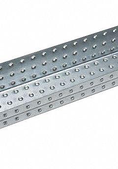 ALLIGATORBOARD Shelf: For Round Pegboard Hole Shape, 32 in x 3 in x 5 in, Steel, Silver, Zinc-Plated (MPN ALGSHELF3X32GALV). Key specifications — Color: Silver; Finish: Zinc-Plated; Brand: ALLIGATORBOARD; Material: Steel.